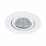 Spot incastrat EGLO SALICETO 98305 - LED 6W 450lm 4000K D88mm – Iluminat interior, Corpuri de iluminat – vedere frontală – partener oficial Eglo