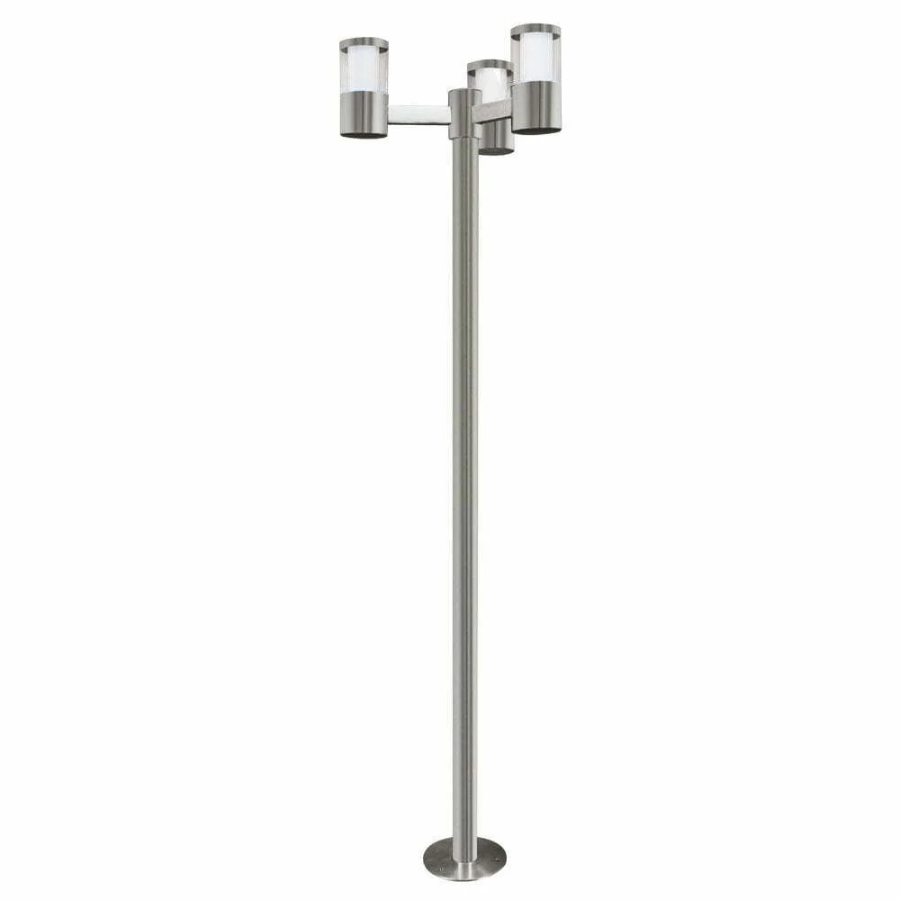 Stalp exterior EGLO BASALGO 1 94281 – LED 3X3.7W 960lm 3000K IP44 D490mm – Inox Stalp exterior EGLO BASALGO 1 94281 - LED 3X3.7W 960lm 3000K IP44 D490mm - Inox – Iluminat exterior, Corpuri de iluminat – vedere frontală – partener oficial Eglo