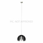 Veioza EGLO POLVERARA 39541 - E27 1X40W D180mm - Sticla aburita - Chihlimbar – Iluminat interior, Stars of Light (Crystal & Design) – vedere frontală – partener oficial Eglo