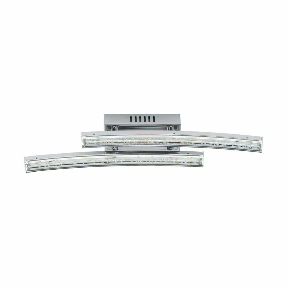 Aplica EGLO PERTINI 96097 - LED 2X3W 760lm 3000K - Aluminiu - Otel - Transparent