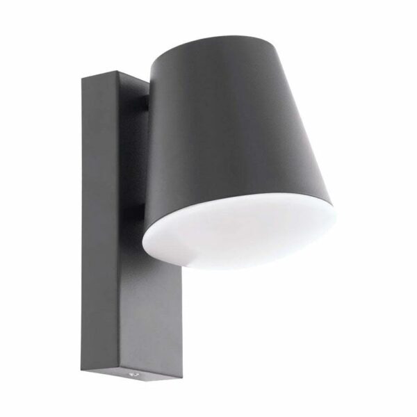Aplica exterior EGLO CALDIERO 97146 - E27 1X10W IP44 - Otel zincat - Alb