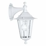 Aplica exterior EGLO LATERNA 5 22462 - E27 1X60W IP44 - Sticla - Alb