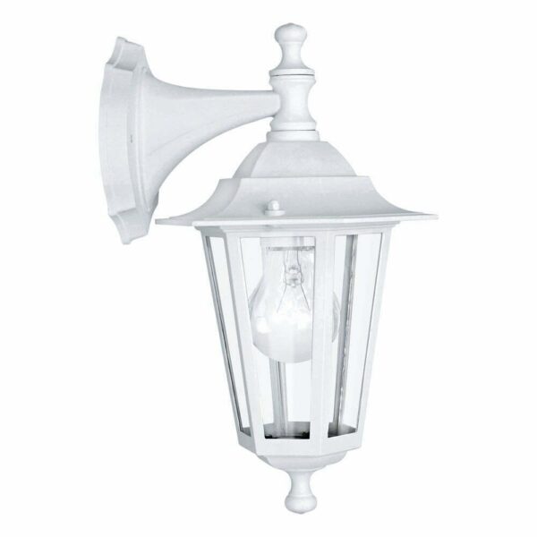 Aplica exterior EGLO LATERNA 5 22462 - E27 1X60W IP44 - Sticla - Alb