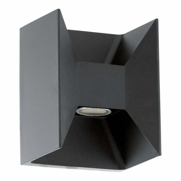 Aplica exterior EGLO MORINO 93319 - LED 2X2.5W 360 Gradem 3000K IP44 - Aluminiu turnat - Antracit