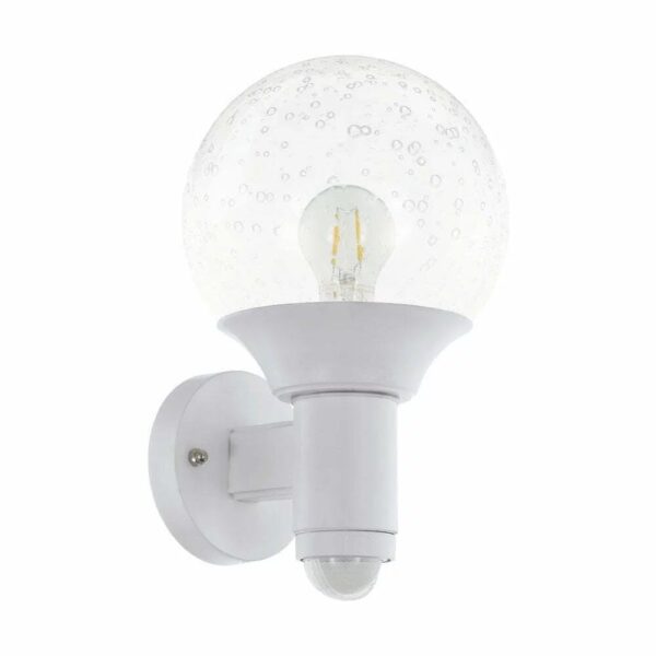 Aplica exterior EGLO SOSSANO 97155 - E27 1X28W IP44 - Sticla - Alb