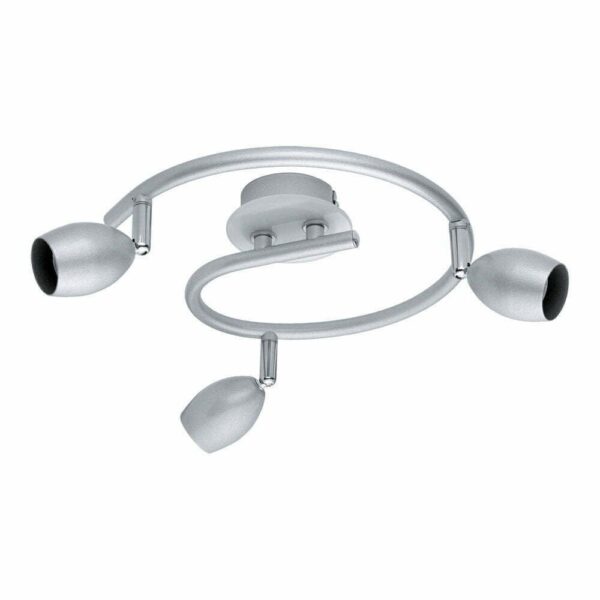 Aplica spot EGLO BURONI 30242 - GU10 3X50W D250mm - Sticla satinata - Argintiu