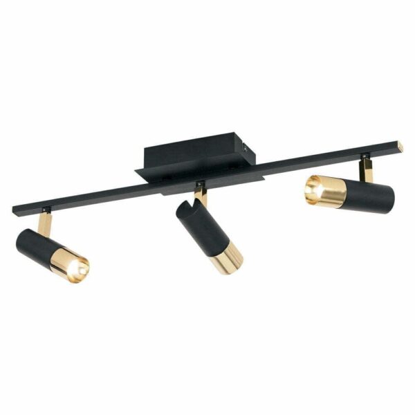Aplica spot EGLO TOMARES 39146 - LED 3X5W 1440lm 3000K - Aluminiu - Otel - Negru - Alama