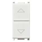 Buton jaluzele cu revenire 1M 10A Vimar Plana 14062