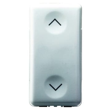 Buton jaluzele/rulouri electrice 1M 10A Gewiss alb GW20521