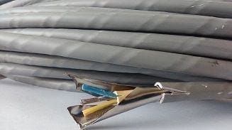 Cablu CYABY-F 3X6 de cupru rigid cu izolatie,armatura de otel si manta din PVC ignifug