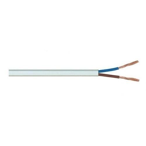 Cablu plat MYYUP 2X0.5 de cupru flexibil cu izolatie si manta din PVC  / rola 100 metri