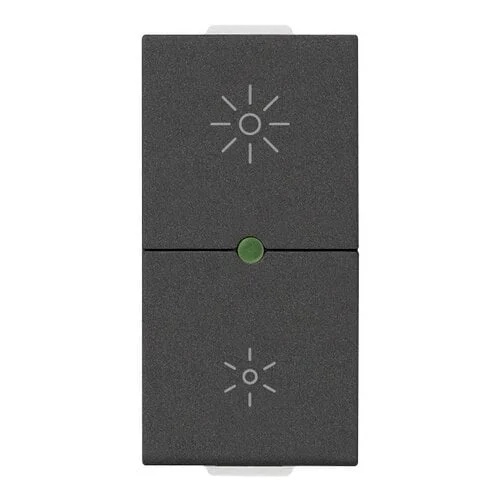 Dimmer MASTER 230V universal carbon matt Vimar Neve UP 09135.1.CM