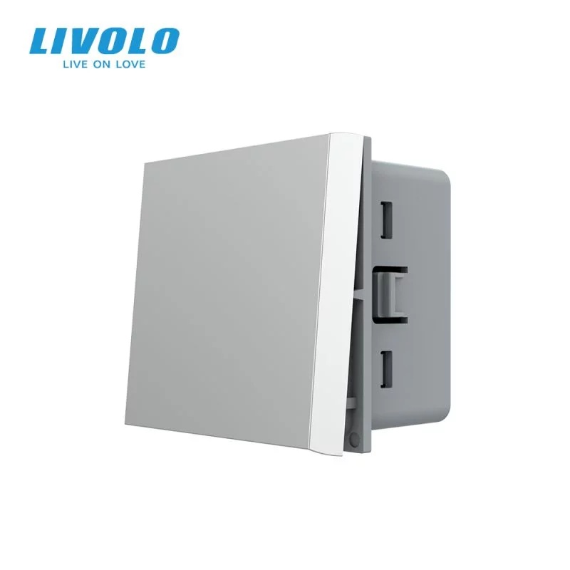 Intrerupator 2M Simplu Mecanic Gri VL-FCMK-2I Intrerupator 2M Simplu Mecanic Gri VL-FCMK-2I