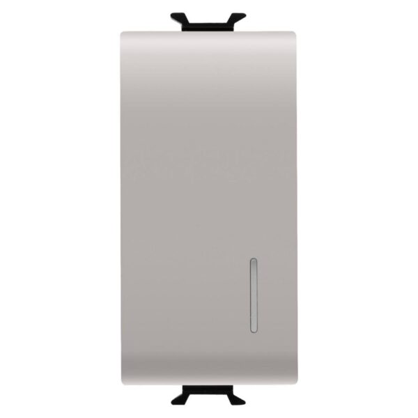Intrerupator iluminabil 1M 16A Gewiss Chorus Bej Satinat GW13002