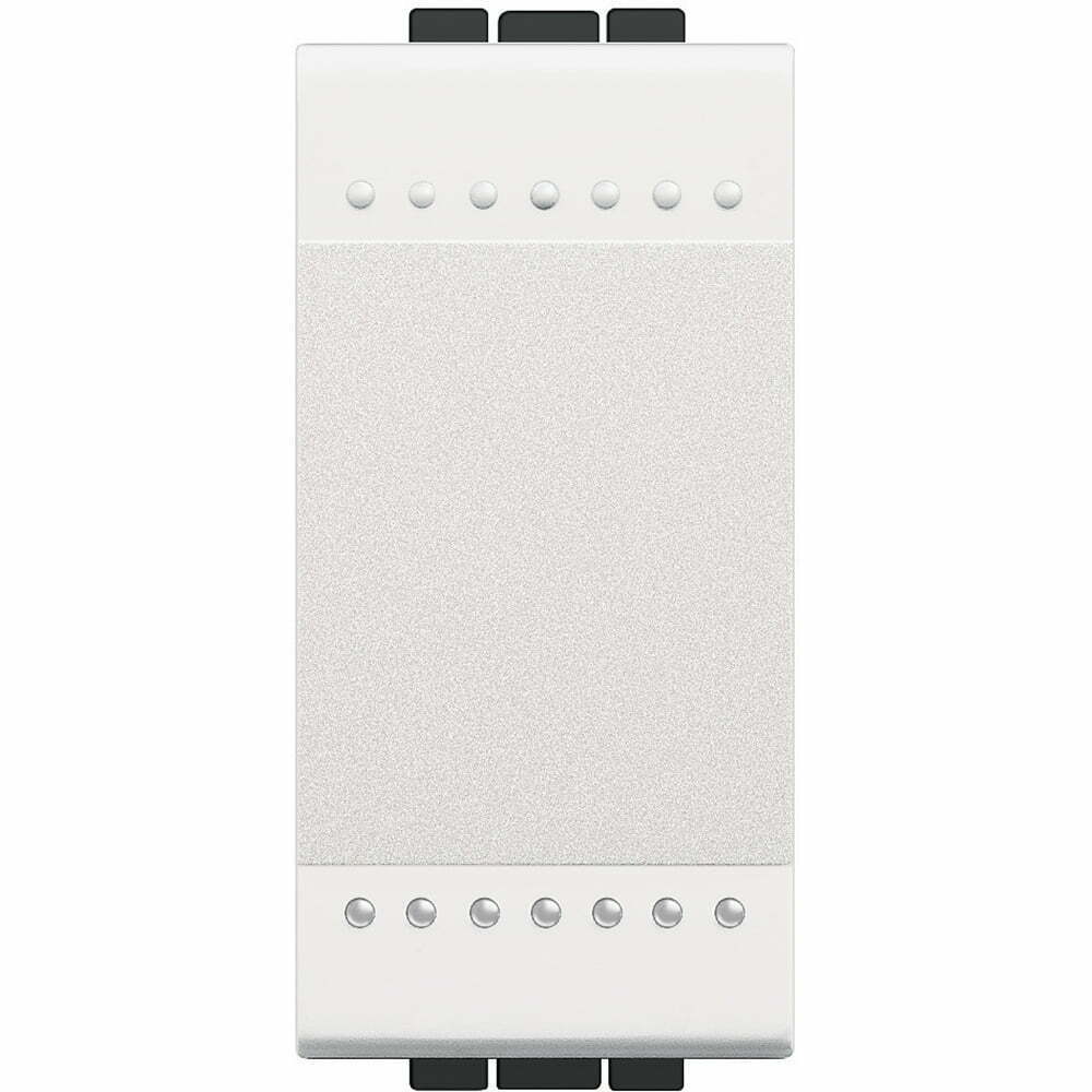 Intrerupator Living Light Bticino alb basculant 1M 16A N4001N
