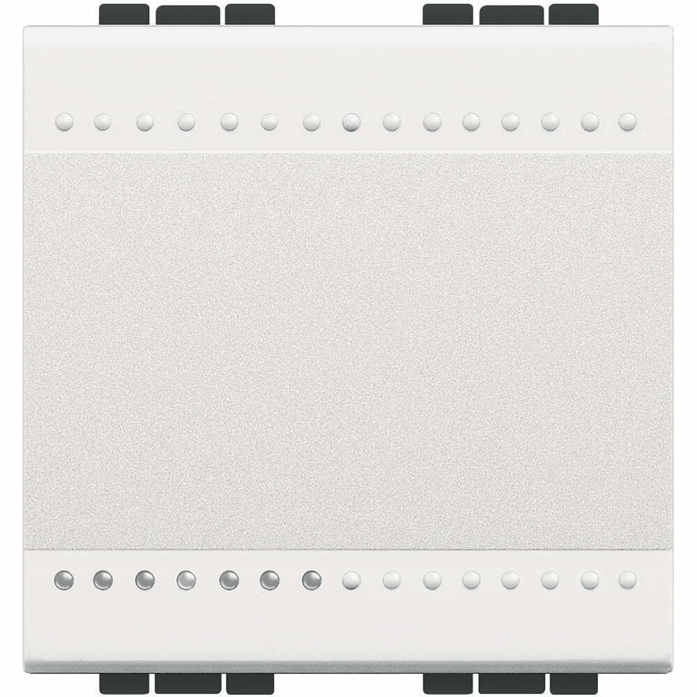 Intrerupator Living Light Bticino basculant 2M 16A , culoare alb N4001M2N