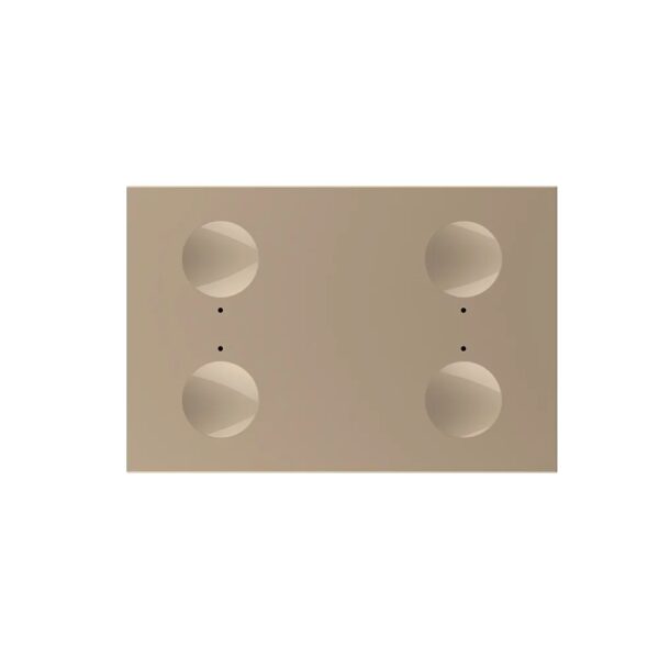 Modul intrerupator cvadruplu cu touch Livolo standard Italian VL-FC4-3AP