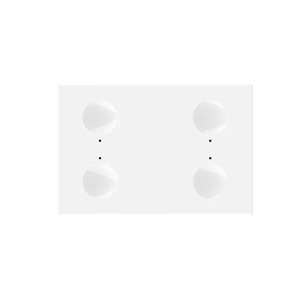 Modul intrerupator cvadruplu cu touch Livolo standard Italian VL-FC4-3WP Modul intrerupator cvadruplu cu touch Livolo standard Italian VL-FC4-3WP