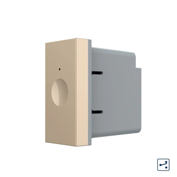 Modul intrerupator simplu cap scara / cruce cu touch Livolo 1M standard Italian VL-FC1S-1AP