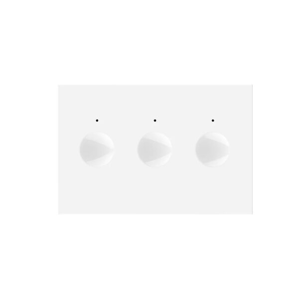 Modul intrerupator triplu cu touch Livolo standard Italian VL-FC3-3WP
