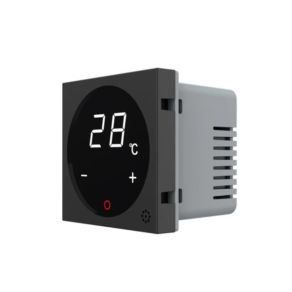 Modul termostat Livolo pentru sisteme de incalzire electrice VL-FCQ1-2BPS72