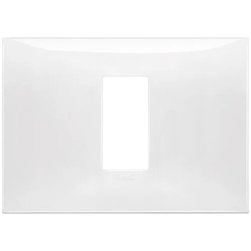 Ornament 1 Modul centrat technopolimer white Vimar Neve UP 09671.01