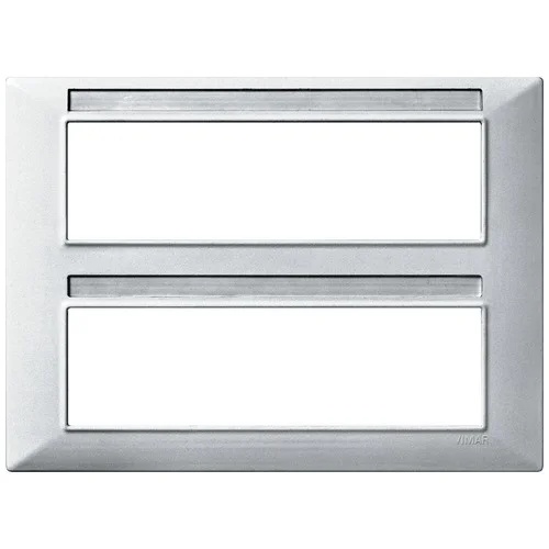 Ornament 14M techn matt silver vimar Plana 14690.20
