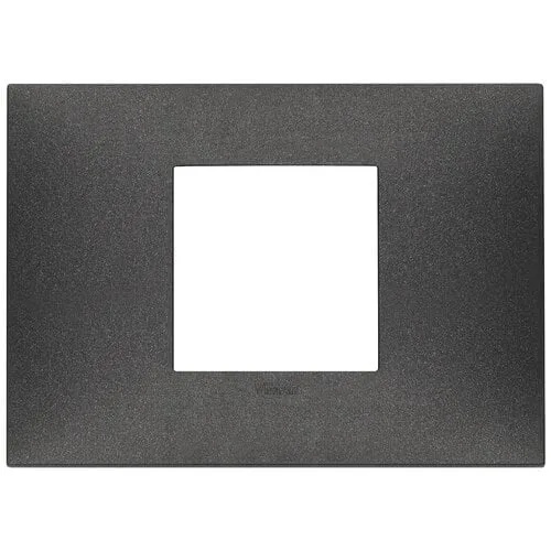 Ornament 2 Module centrat technopolimer carbon matt Vimar Neve UP 09672.14