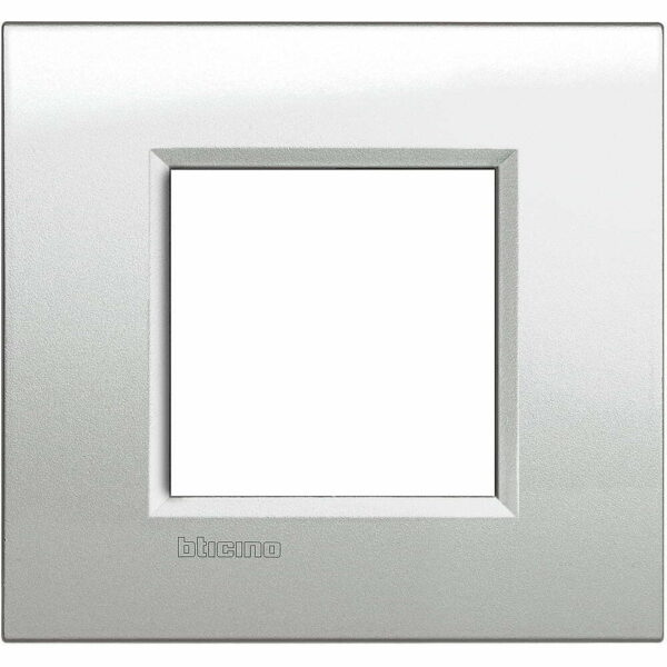 Ornament 2M Moonlight Silver Living Light Bticino LNA4802GL