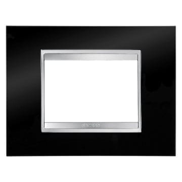 Ornament 3M LUX Gewiss Chorus Negru toner lucios GW16203TN