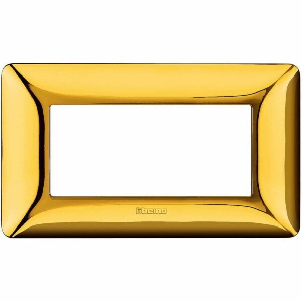 Ornament 4M Auriu Lucios Matix Bticino AM4804GOR
