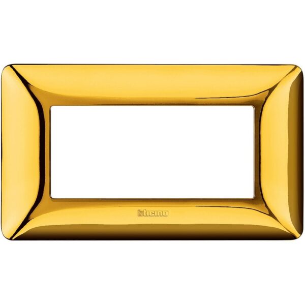 Ornament 4M Auriu Lucios Matix Bticino AM4804GOR