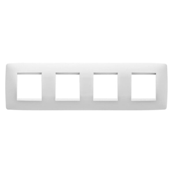 Ornament ONE 2+2+2+2 Module orizontal Alb satinat GW16128VW