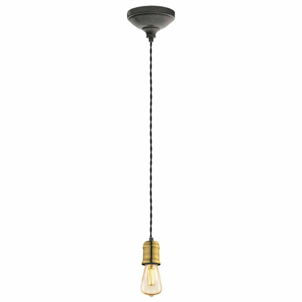 Pendul vintage EGLO YORTH 32537 - E27 1X60W D125mm