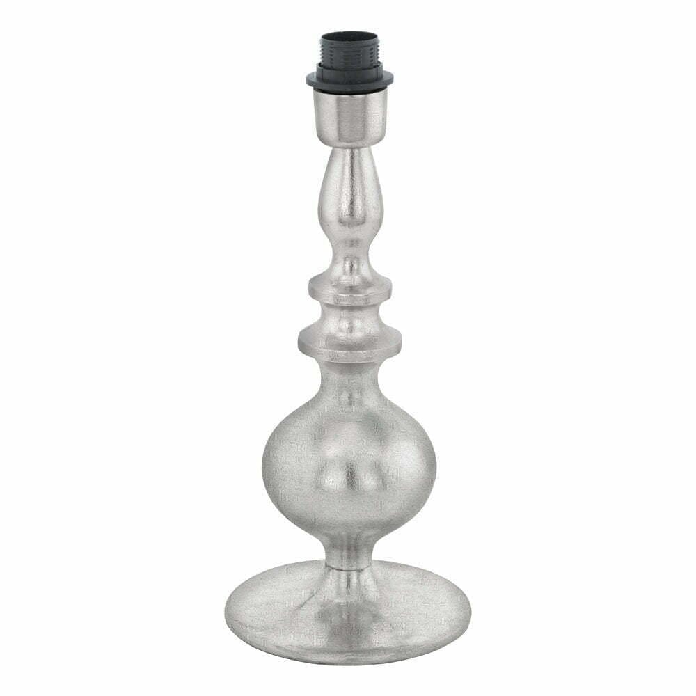 Picior veioza vintage EGLO BEDWORTH 49186 - E27 1X60W D165mm - Aluminiu turnat - Nichel