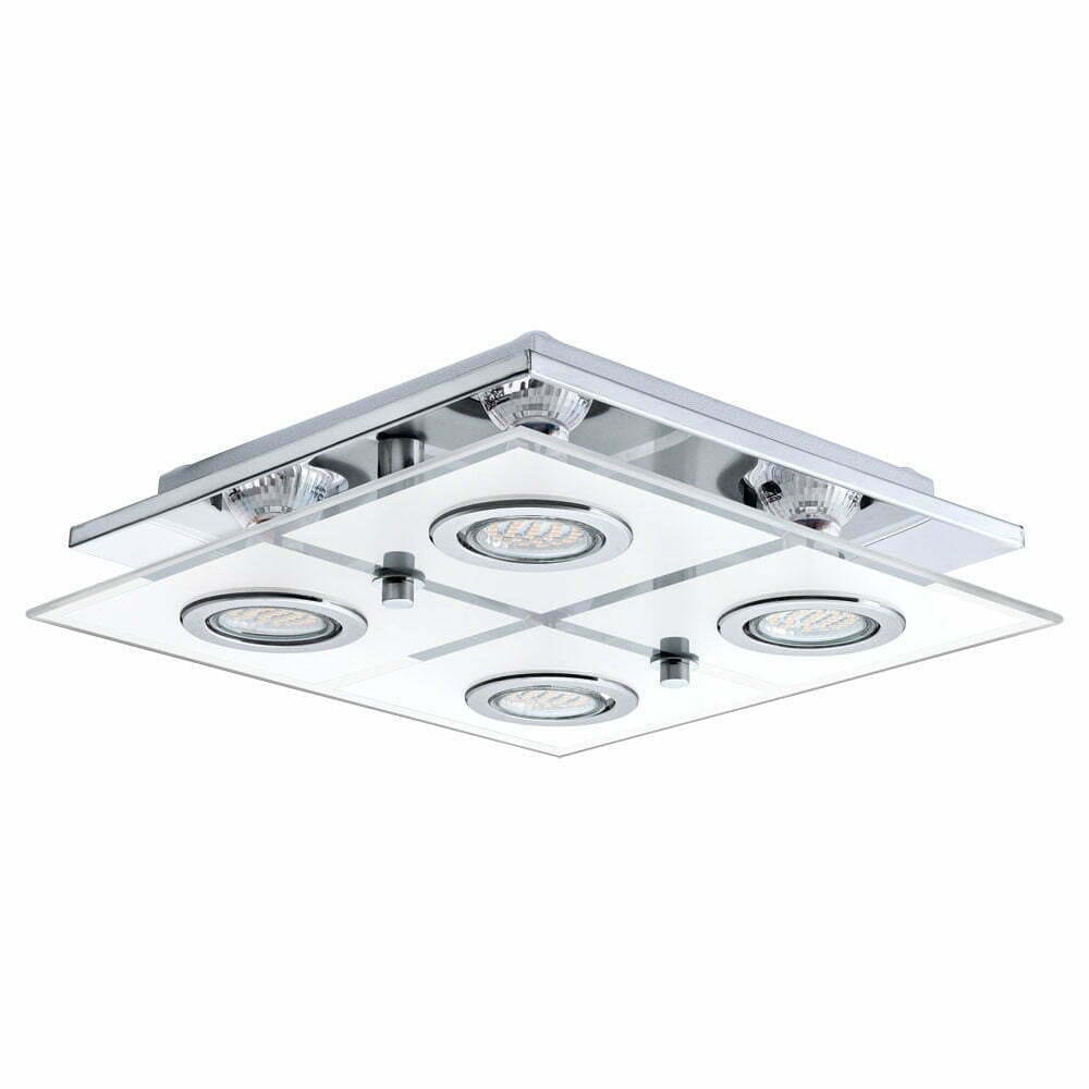 Plafoniera Cabo Eglo 30931 – GU10 4X2,8W IP20 Plafoniera Cabo Eglo 30931 - GU10 4X2,8W IP20