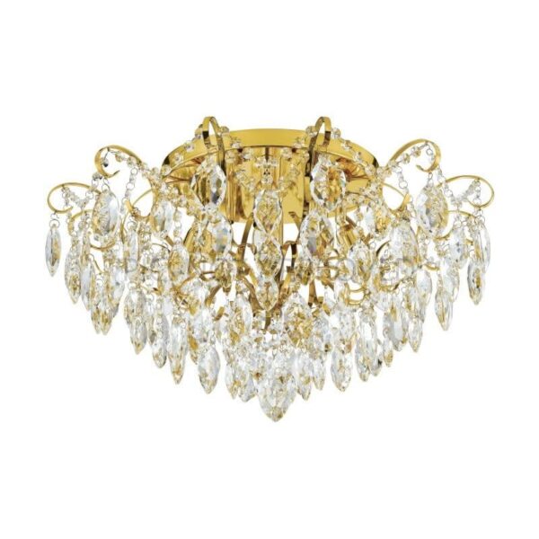 Plafoniera EGLO FENOULLET 1 39602 - E14 6X25W D600mm - Cristal - Transparent