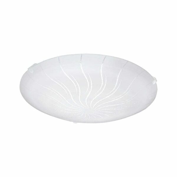 Plafoniera EGLO MARGITTA 1 96089 - LED 11W 950lm 3000K D250mm - Sticla - Alb