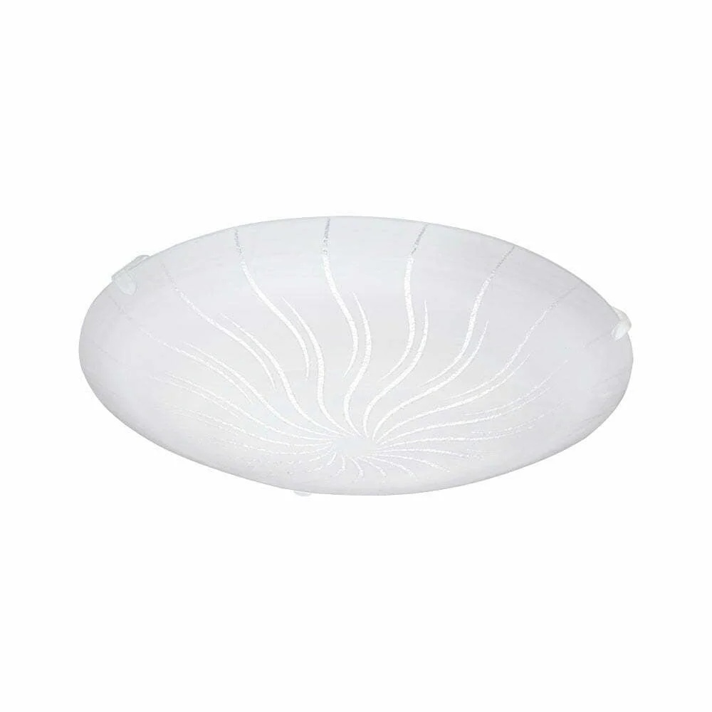 Plafoniera EGLO MARGITTA 1 96089 - LED 11W 950lm 3000K D250mm - Sticla - Alb