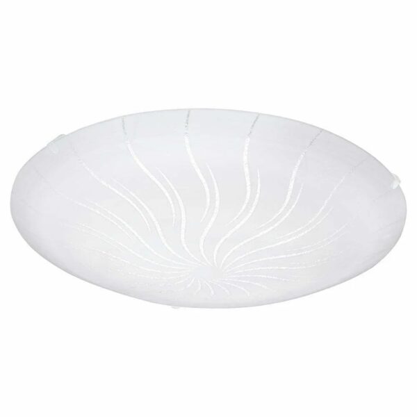 Plafoniera EGLO MARGITTA 1 96091 - LED 16W 1500lm 3000K D395mm - Sticla - Alb