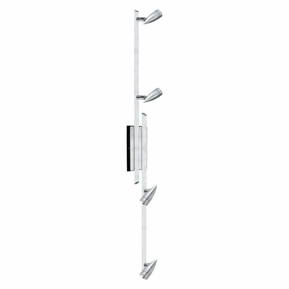 Plafoniera EGLO PENFORM 88353 - GZ4 4X20W - Aluminiu - Otel - Negru Mat - Aluminiu Matisat