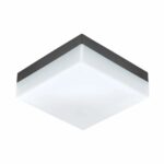 Plafoniera exterior EGLO SONELLA 94872 - LED 8.2W 820lm 3000K IP44 - Plastic - Alb