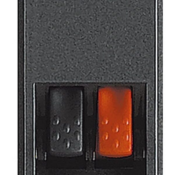 Priza audio/boxe cu clips Axolute Bticino 1M culoare antracit HS4294