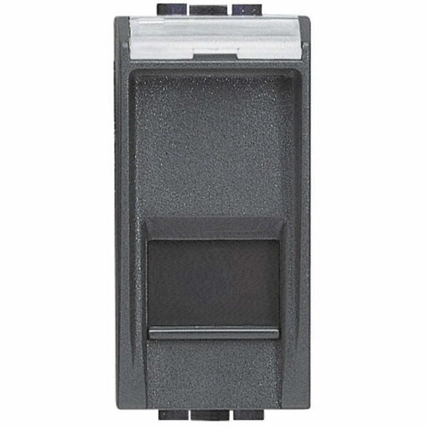 Priza date FTP CAT5 Living Light Bticino RJ45 1M culoare antracit L4279C5F