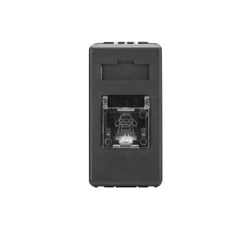 Priza Telefon 1M Gewiss system negru GW21251