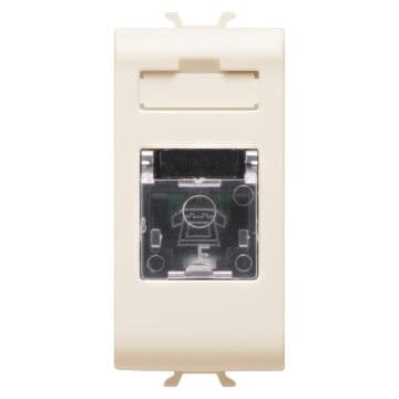 Priza Telefon RJ11 1M Gewiss Chorus Ivory GW11401