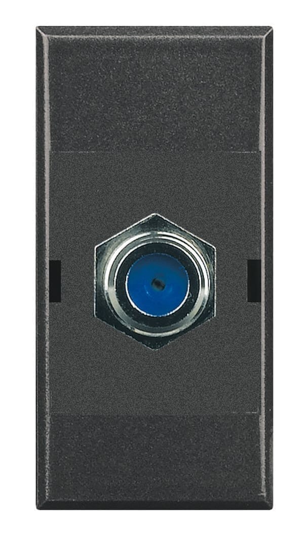 Priza TV tip F Axolute Bticino 1M culoare antracit HS4269F