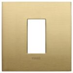 Rama 1M Classic metal brushed brass vimar Arke 19641.12