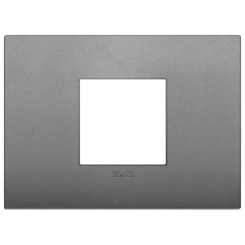 Rama 2M Centrat Classic metal matt slate vimar Arke 19652.02