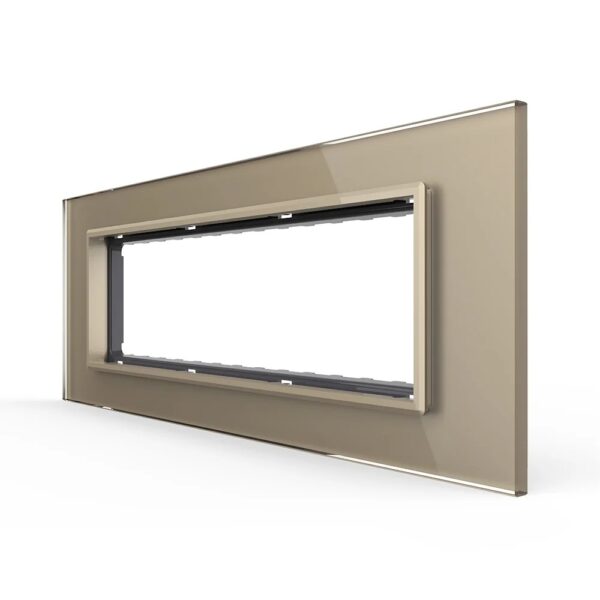 Rama din sticla Livolo standard Italian 6/7 module VL-P9E-7A